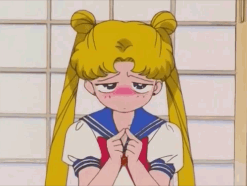 Sailor Moon Fingers GIF