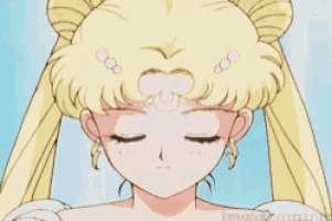 Sailor Moon Nodding GIF