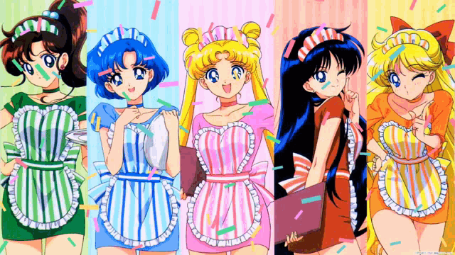 Sailor Moon Sailor Mars GIF