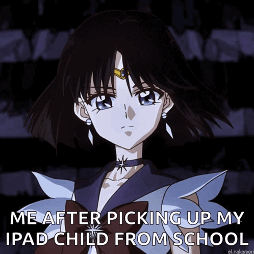 Sailor Moon Sailor Saturn GIF