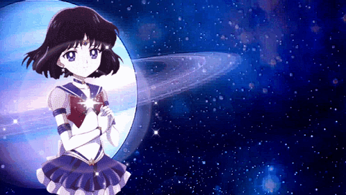 Sailor Saturn Eternal GIF