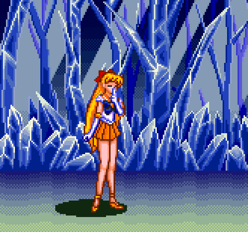 Sailor Venus Video Games GIF