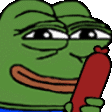 Salami Pepe Sticker