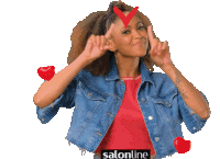 Salon Line Beauty Sticker