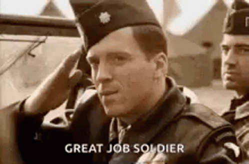 Salute Cheers GIF. This 498 x 329 animated GIF is part of our hooah collection. Related themes include salute. Created by ToddDolin. View the original…