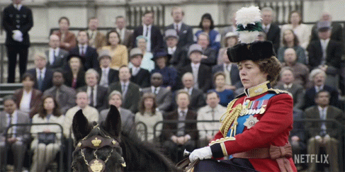 Salute Queen Elizabeth Ii GIF. This 498 x 249 animated GIF is part of our royal soldier collection. Related themes include salute. Created by thecrown. View…