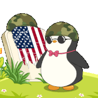 Salute Veterans Day Sticker