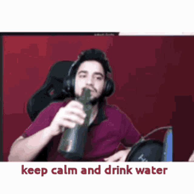 Samay Raina Water GIF