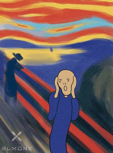 Same Scream GIF. This 369 x 498 animated GIF is part of our same same but different collection. Related themes include scream, screaming. Created by ElmonX…