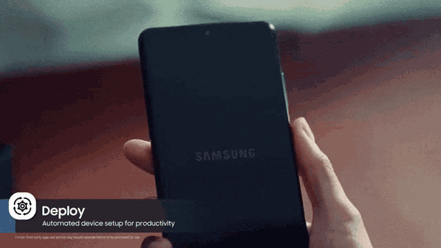 Samsung Logo Mystic Black GIF
