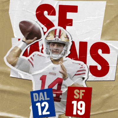 San Francisco 49ers (19) Vs. Dallas Cowboys (12) Post Game GIF