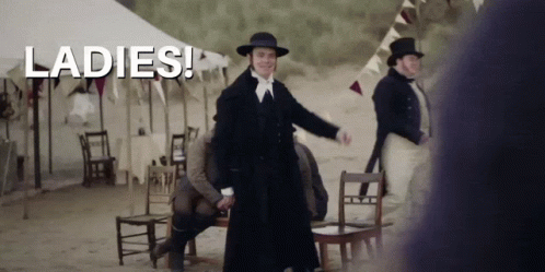 Sanditon Greetings GIF. This 498 x 249 animated GIF is part of our kevin and perry collection. Related themes include salute. Created by lightsomeliving…