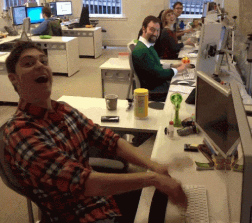 Sanjeev Sanjeev Typing GIF. This 498 x 440 animated GIF is part of our crazy typing collection. Created by Sanjeevbfgh. View the original animation, share…