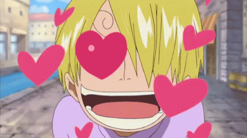 Sanji Heart GIF. This 498 x 278 animated GIF is part of our sanji nosebleed collection. Related themes include heart, in love, one piece. Created by Kalel…
