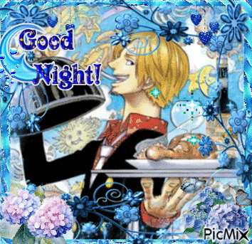 Sanji Sanji Goodnight GIF