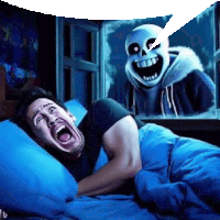 Sans Scary Sticker