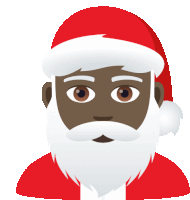 Santa Claus Joypixels Sticker