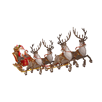 Santa Sticker