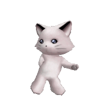 Sara Cat Dancing Sticker
