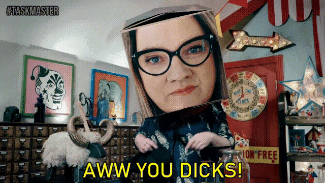Sarah Millican Taskmaster GIF
