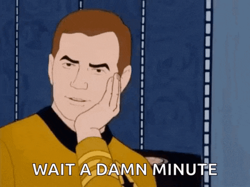 Sarcastic Kirk GIF