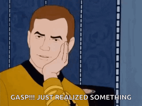 Sarcastic Kirk GIF