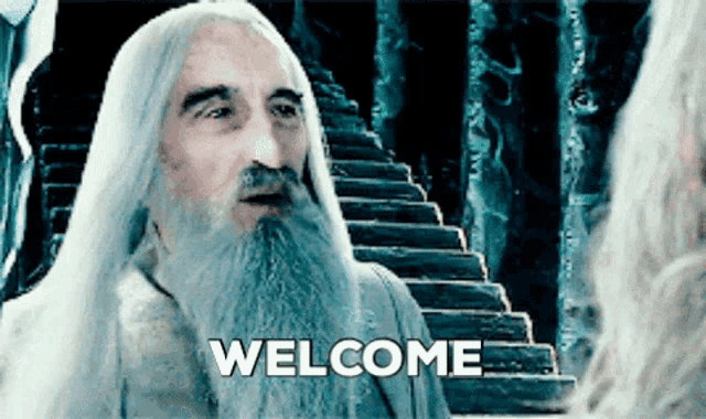 Saruman Lord Of The Rings GIF