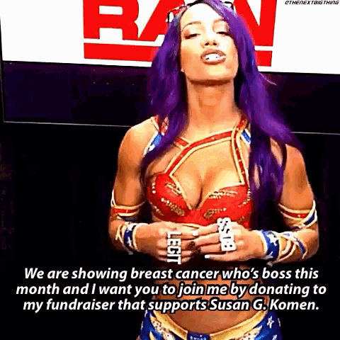 Sasha Banks Wonder Woman GIF