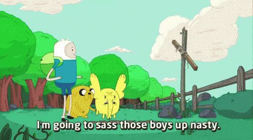 Sassy Treetrunks GIF