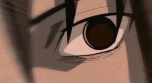 Sasuke Bleeding Eye GIF