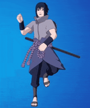 Sasuke Uchiha Sasuke Fortnite GIF