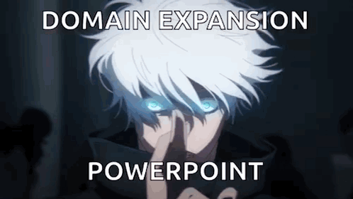 Satoru Gojo Domain Expansion GIF