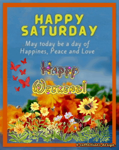 Saturday Good Morning Saturday GIF. This 396 x 498 animated GIF is part of our happy weekend collection. Related themes include happy saturday, weekend…