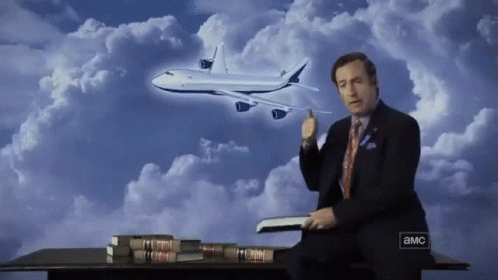 Saul Goodman Aviation Disaster GIF