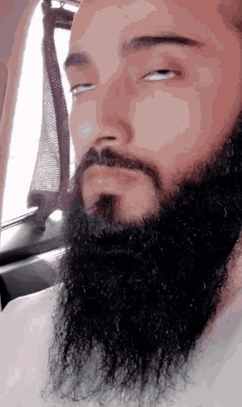 Sauron Eye Roll Beard GIF