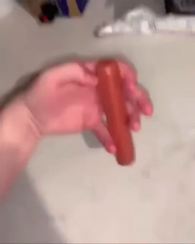 Sausage Hand Trick GIF
