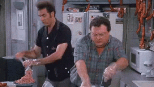 Sausage Party Dancing GIF. This 498 x 281 animated GIF is part of our ramsay sausage collection. Related themes include dancing. Created by CraigStewart…