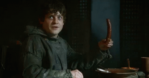 Sausage Wiggle GIF. This 498 x 261 animated GIF is part of our ramsay sausage collection. Created by ashleym20. View the original animation, share it, or…