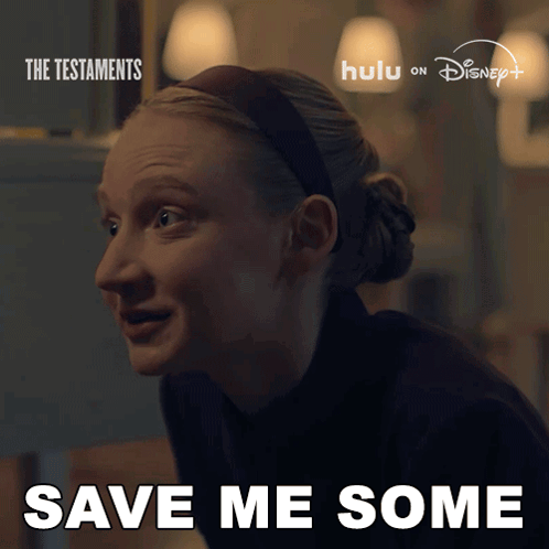 Save Me Some Hulda GIF