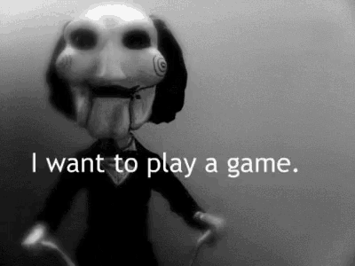Saw Iwanttoplayagame GIF