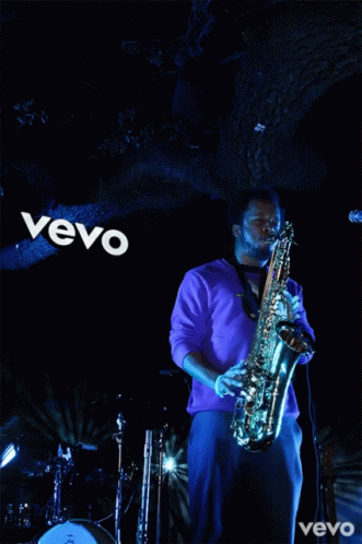 Saxophone Playing Instrument GIF