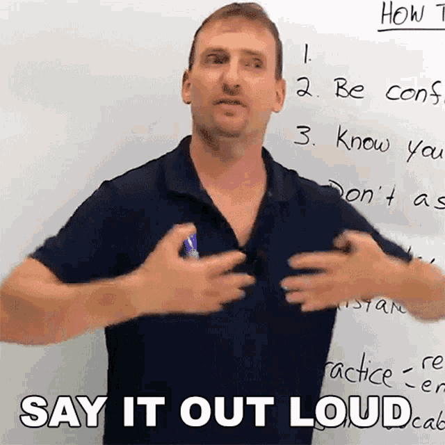 Say It Out Loud Learn English With Adam GIF