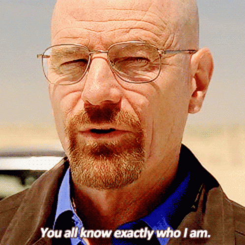 Say My Name Heisenberg Breaking Bad GIF. This 498 x 498 animated GIF is part of our heisenberg youre goddamn right collection. Created by cinidealers. View…