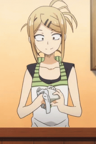 Saya Endou Dagashi Kashi GIF