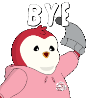 Sayonara Bye Now Sticker