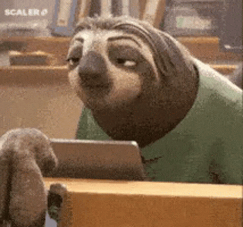 Scaler Create Impact GIF. This 498 x 465 animated GIF is part of our sloth zootopia collection. Related themes include smile. Created by Scaler_official…