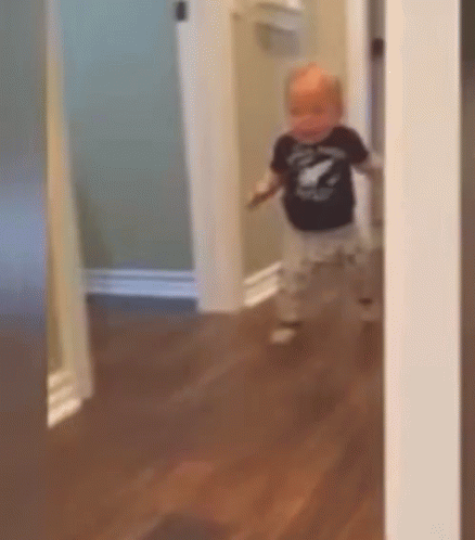 Scared Running Around GIF
