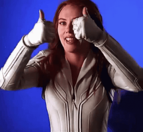 Scarlett Johansson Black Widow GIF