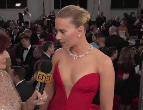 Scarlett Johansson Eyebrow GIF
