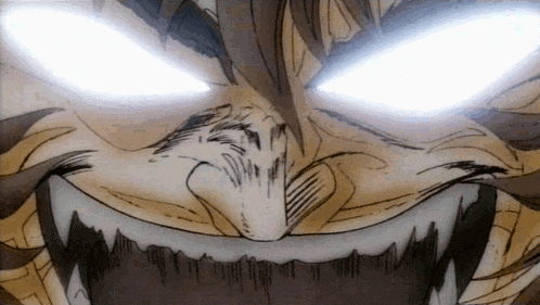 Scary Anime Guy Laugh Scary Anime Guy Face GIF